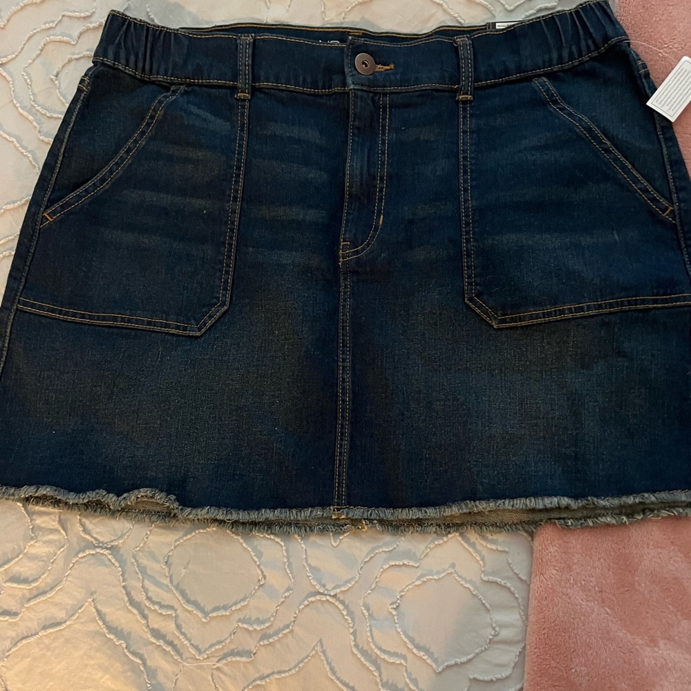 No Boundries Jean skirt